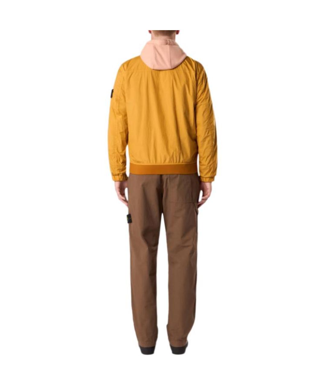 STONE ISLAND Горчичная куртка, фото 4
