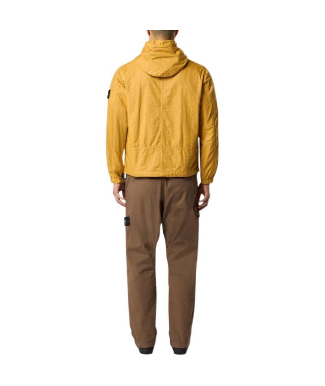 STONE ISLAND Горчичная куртка, фото 4