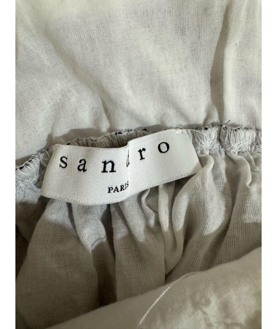 SANDRO Мульти хлопковый сарафан, фото 3