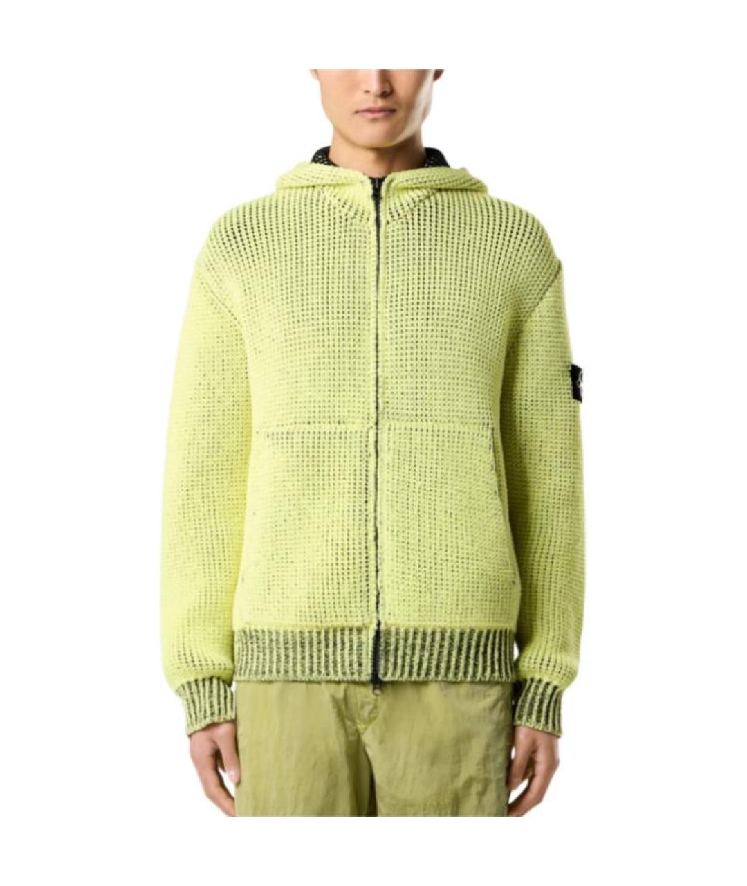 STONE ISLAND Желтый джемпер / свитер, фото 3