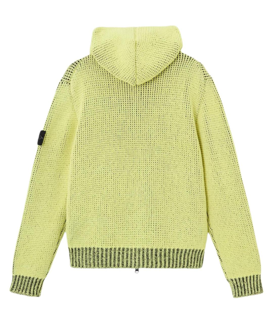 STONE ISLAND Желтый джемпер / свитер, фото 2