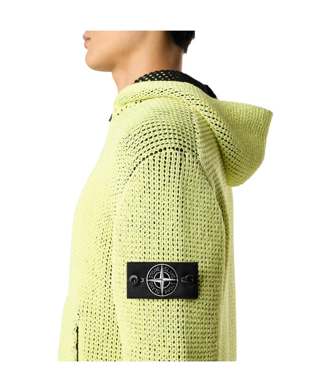 STONE ISLAND Желтый джемпер / свитер, фото 5