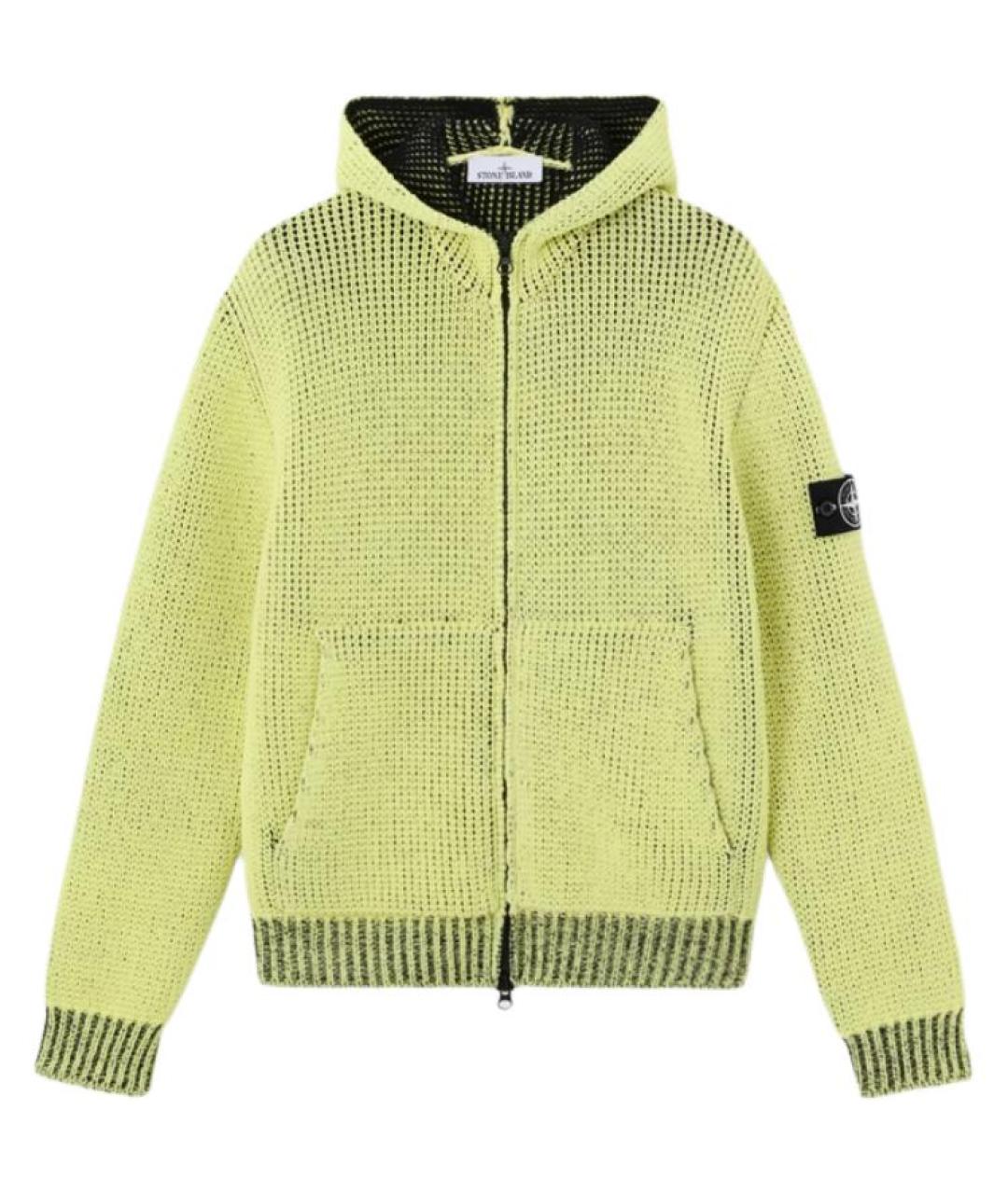 STONE ISLAND Желтый джемпер / свитер, фото 1