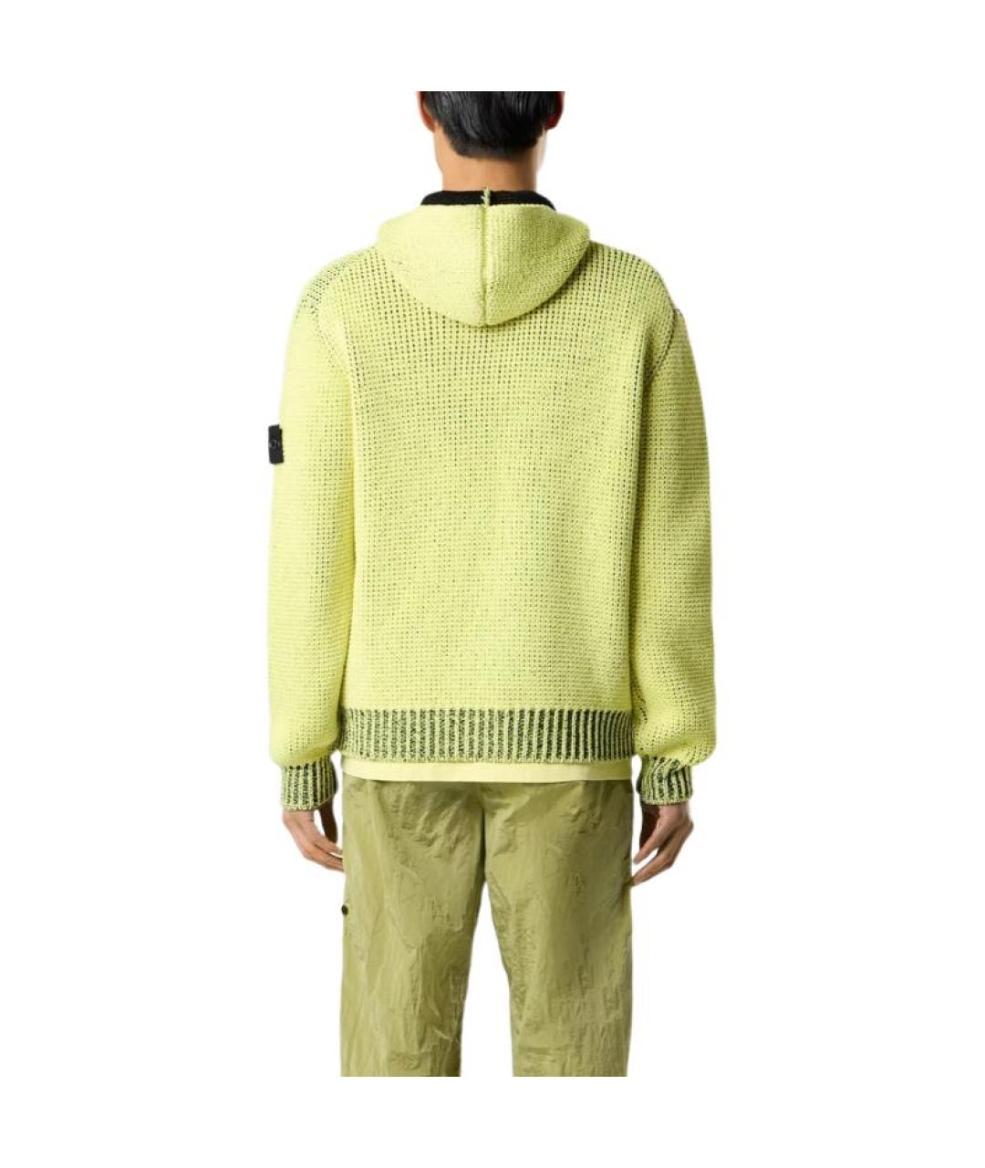 STONE ISLAND Желтый джемпер / свитер, фото 4