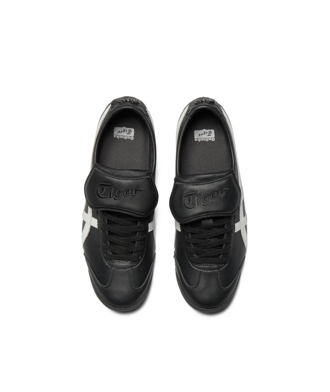 ONITSUKA TIGER Черные кожаные кроссовки, фото 5