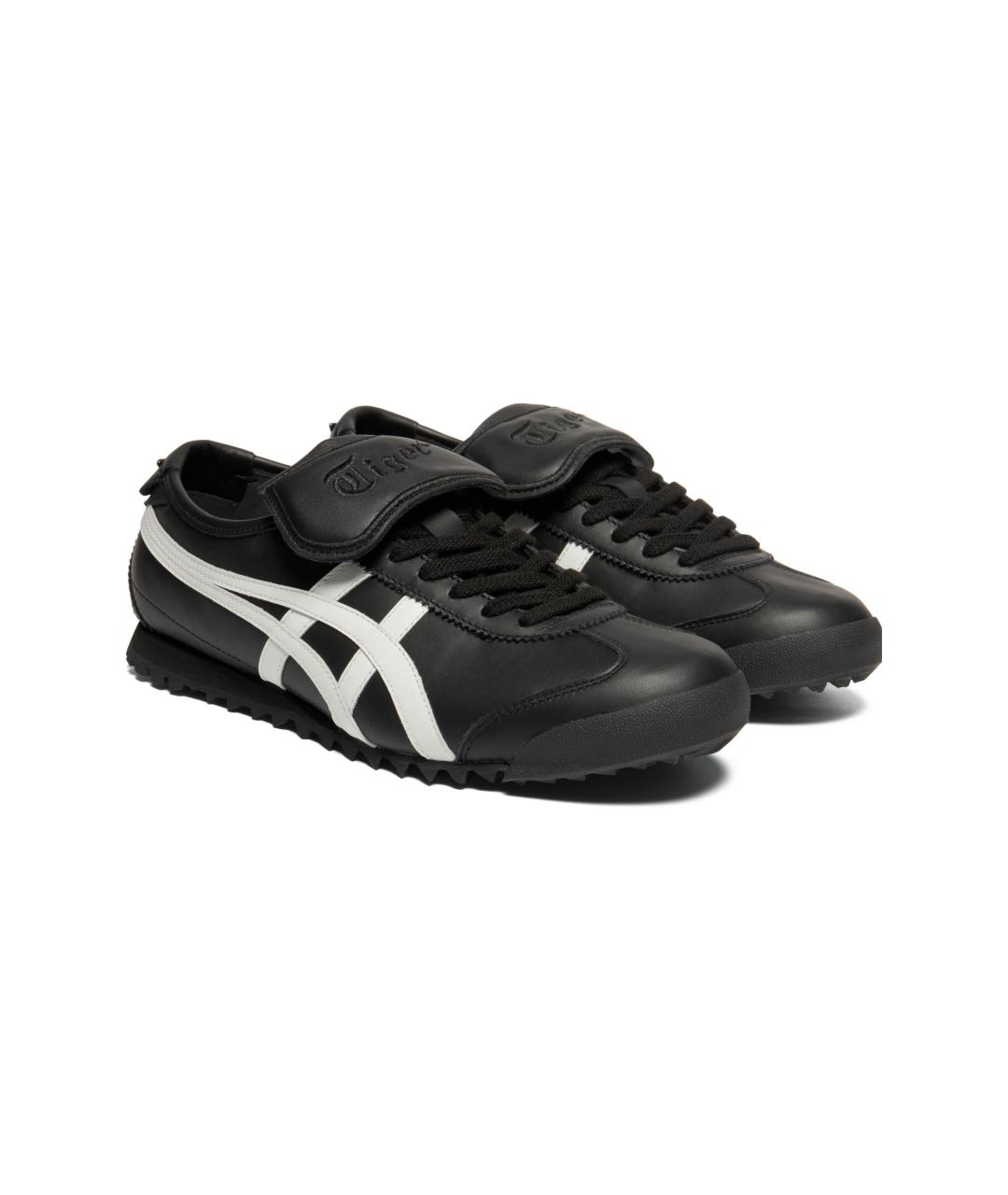 ONITSUKA TIGER Черные кожаные кроссовки, фото 3