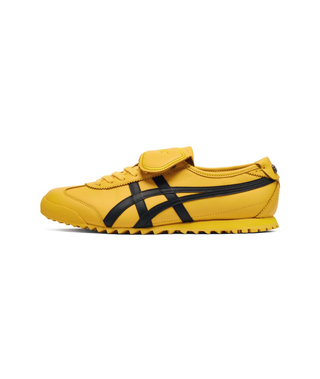 ONITSUKA TIGER Желтые кожаные кроссовки, фото 2
