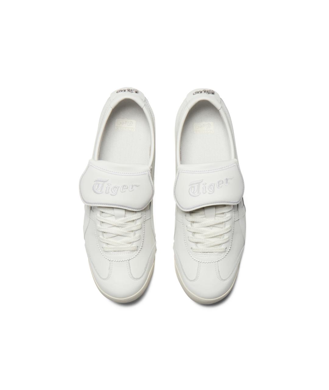 ONITSUKA TIGER Бежевые кожаные кроссовки, фото 5