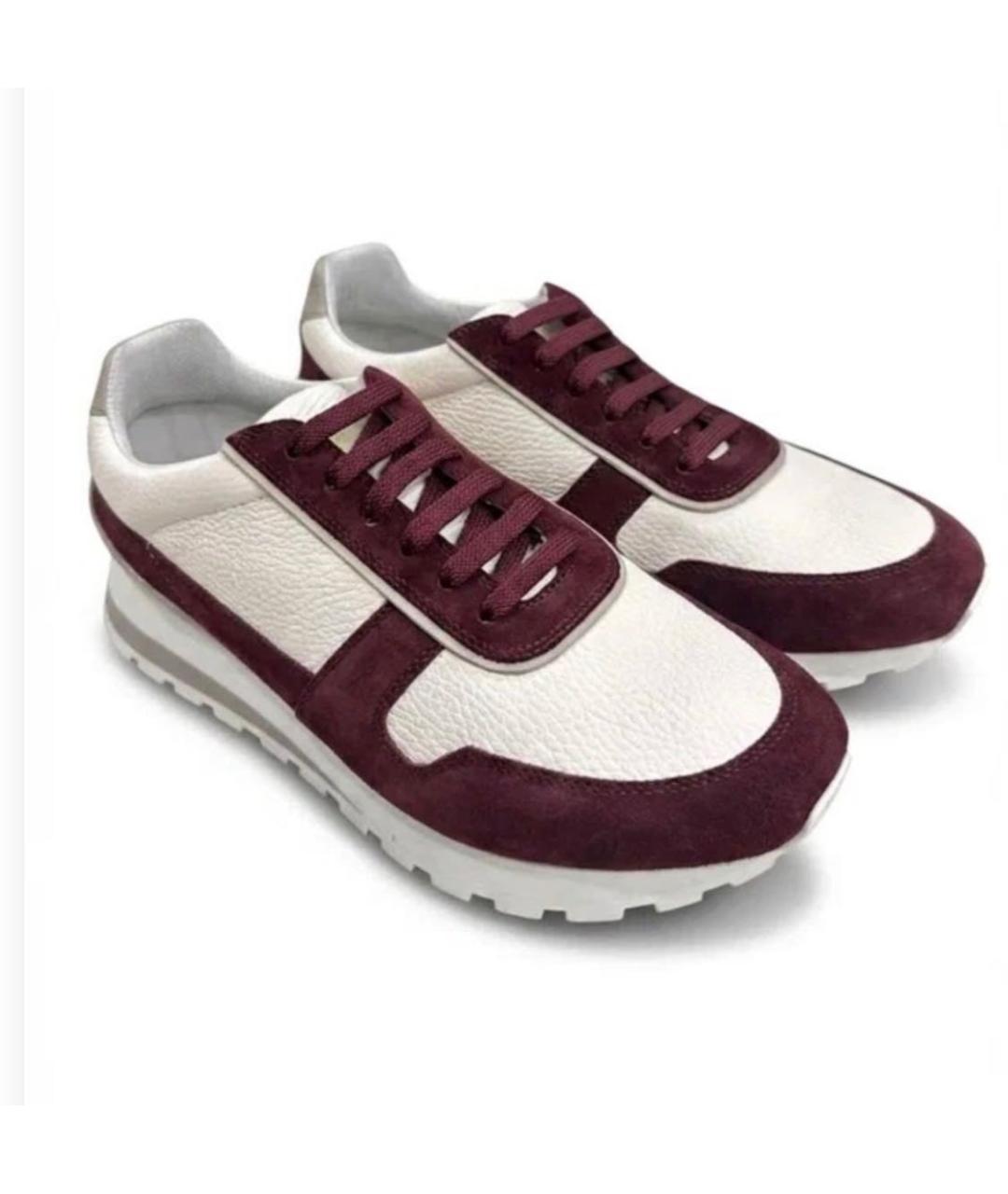 BRUNELLO CUCINELLI Мульти кожаные низкие кроссовки / кеды, фото 2