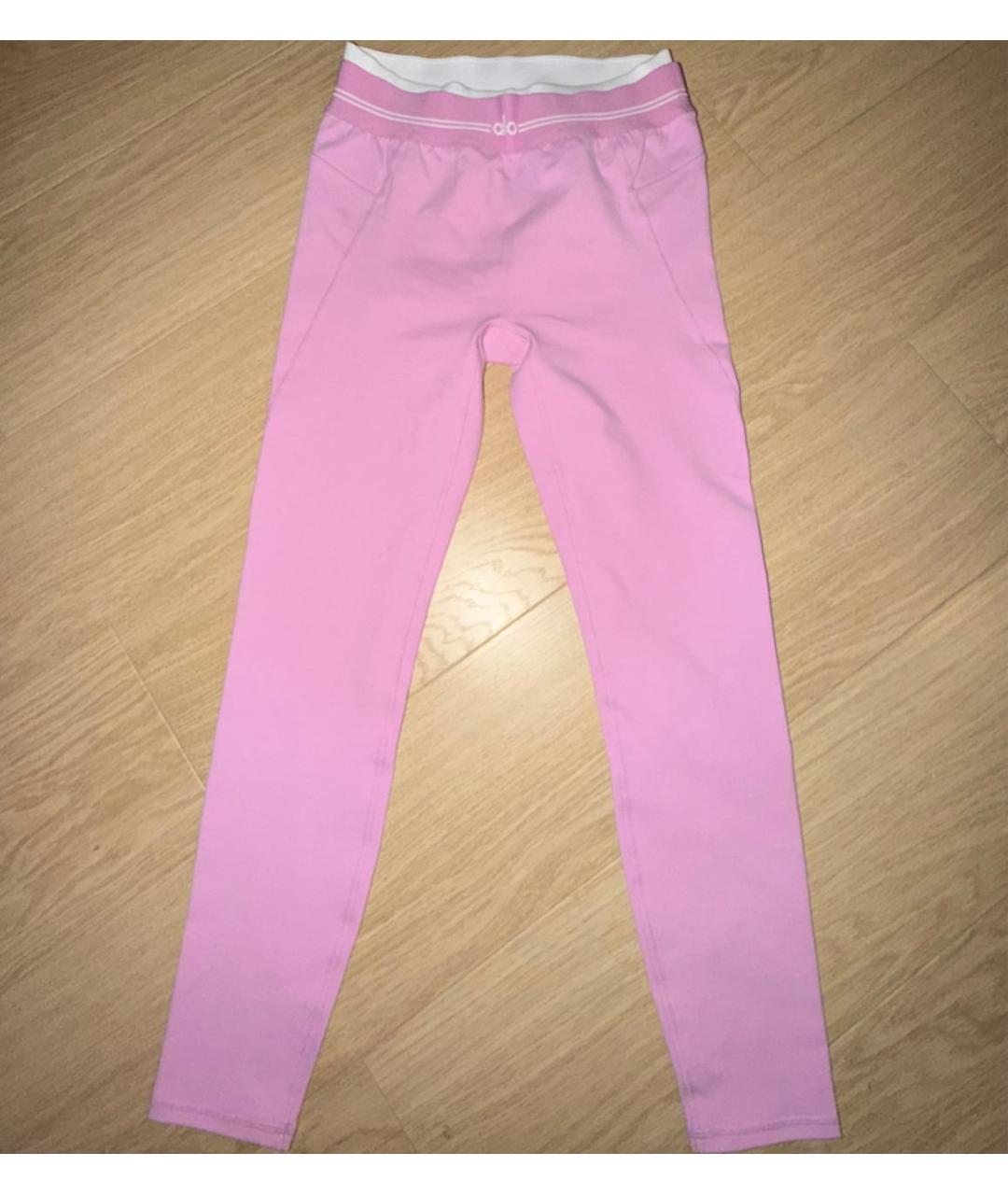 ALO YOGA Розовый полиэстеровый спортивные костюмы, фото 2