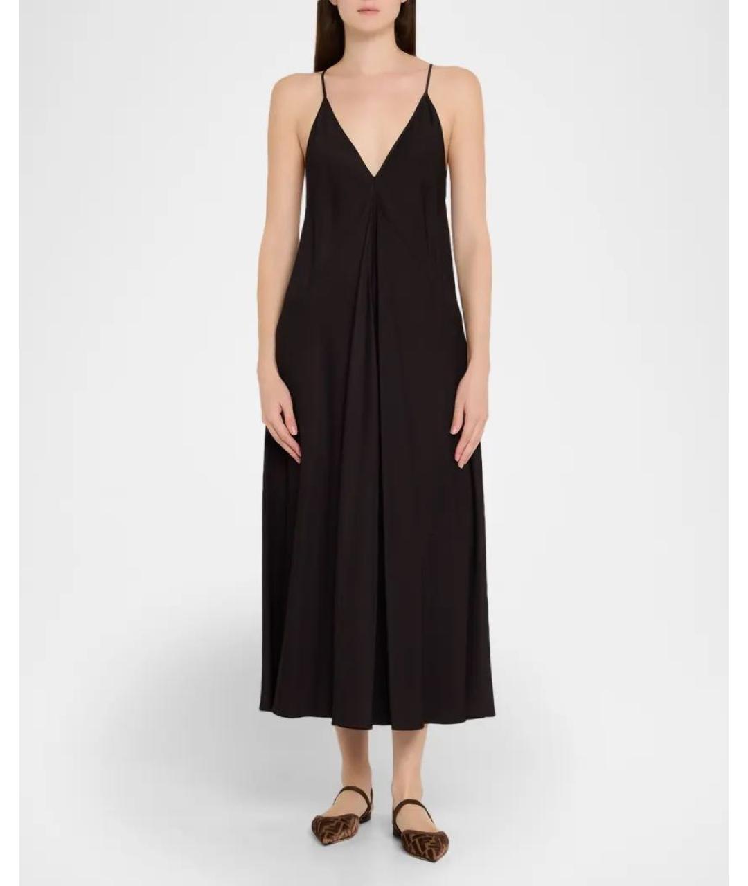 FENDI Коричневые текстильные балетки, фото 7