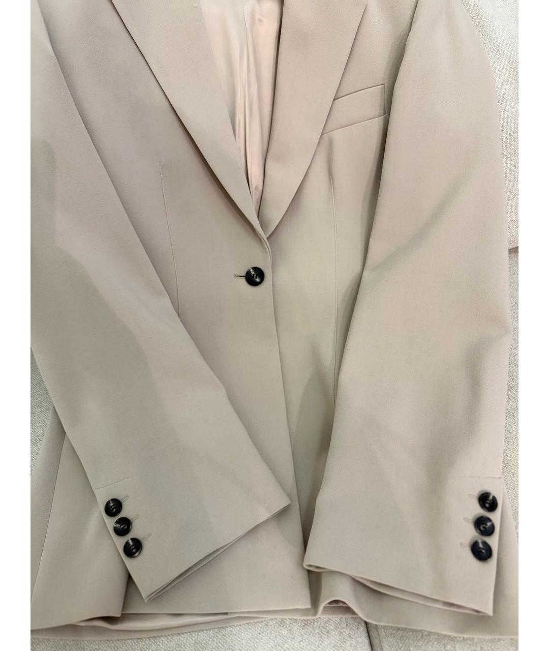 12 STOREEZ Бежевый полиэстеровый жакет/пиджак, фото 4