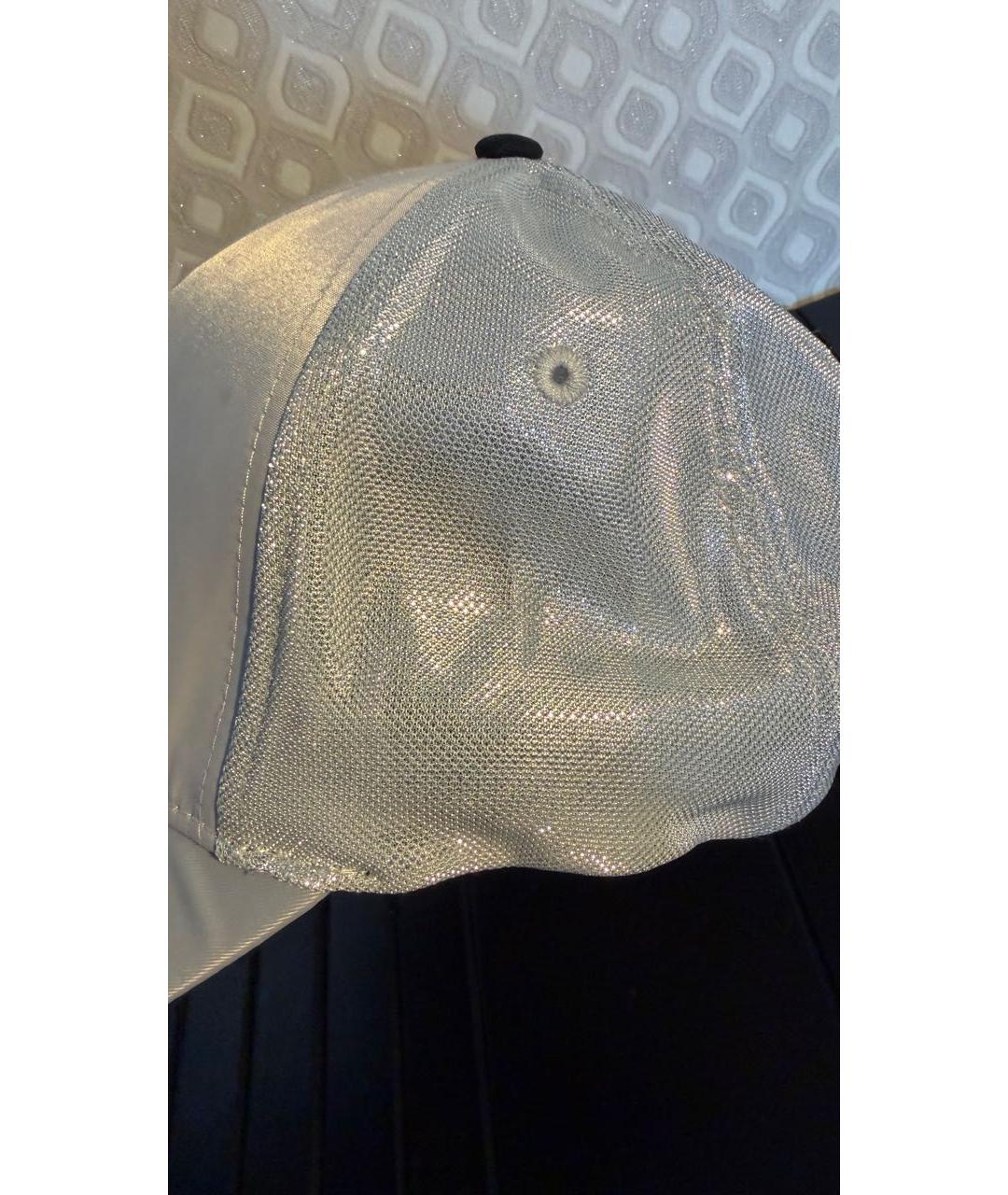 PLEIN SPORT Серебряная синтетическая кепка/бейсболка, фото 5