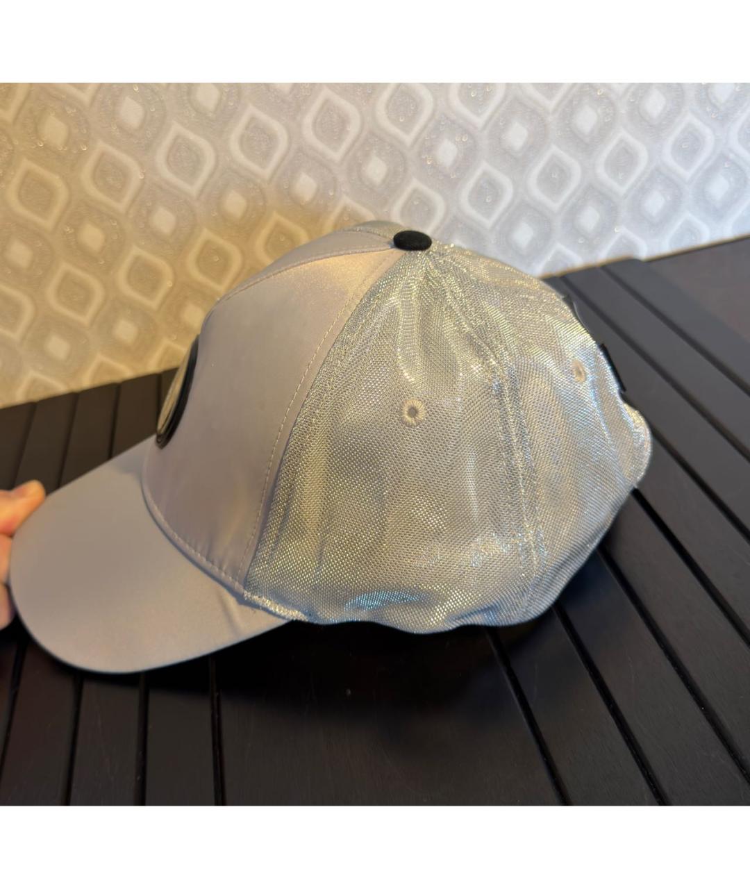 PLEIN SPORT Серебряная синтетическая кепка/бейсболка, фото 3