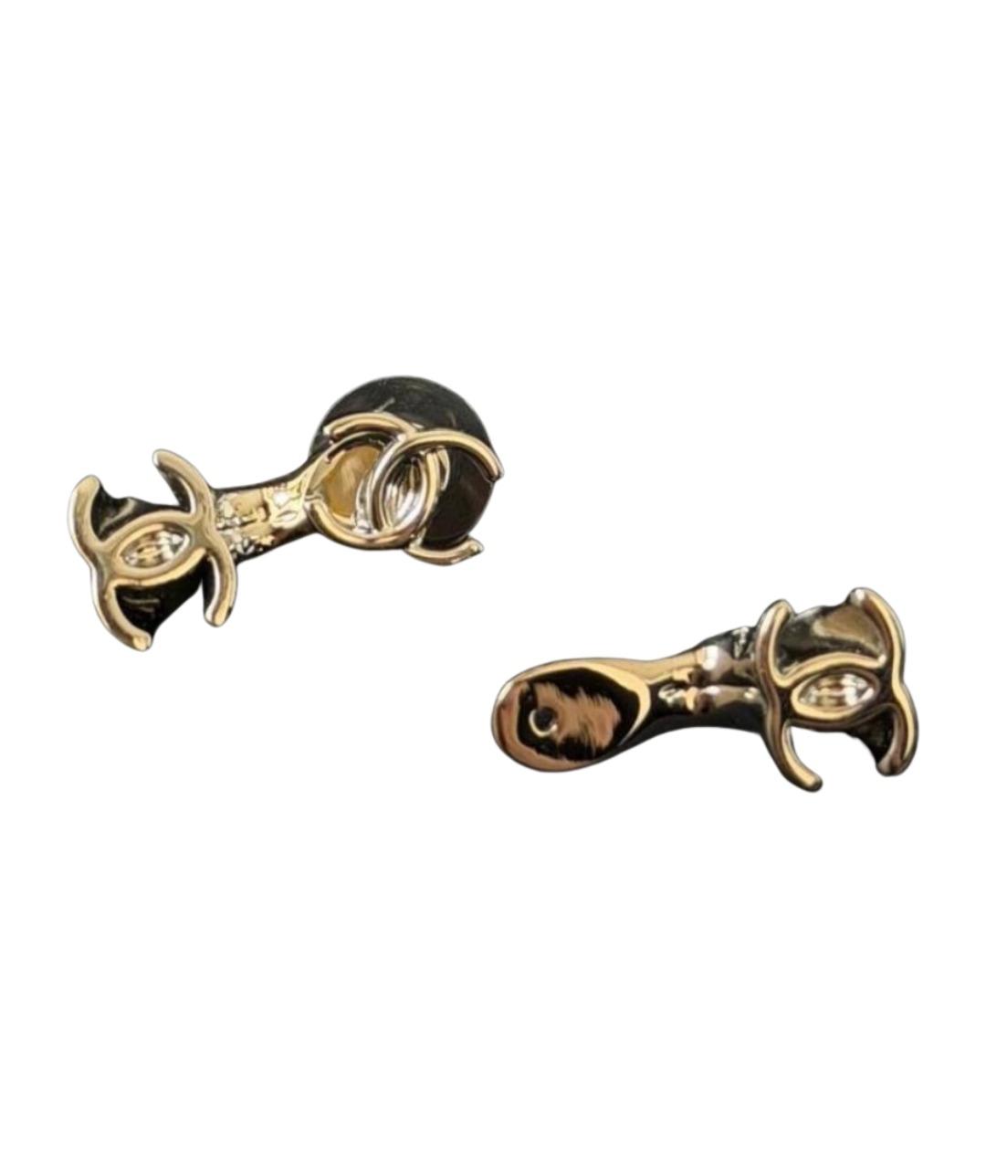 CHANEL Серебряные серьги, фото 1