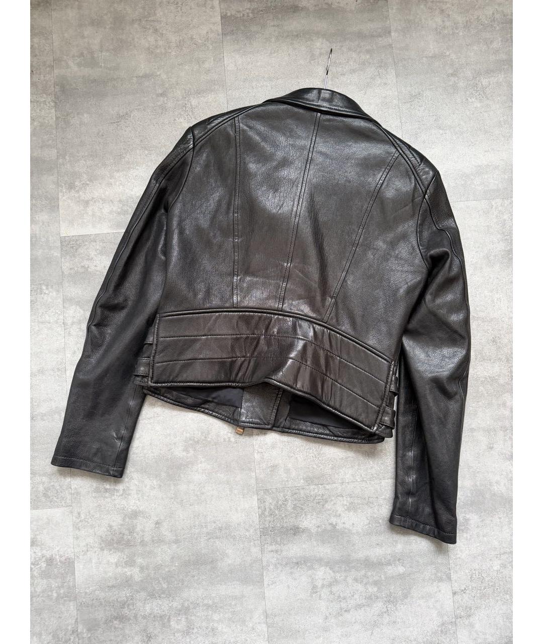 DROME Черная кожаная куртка, фото 6
