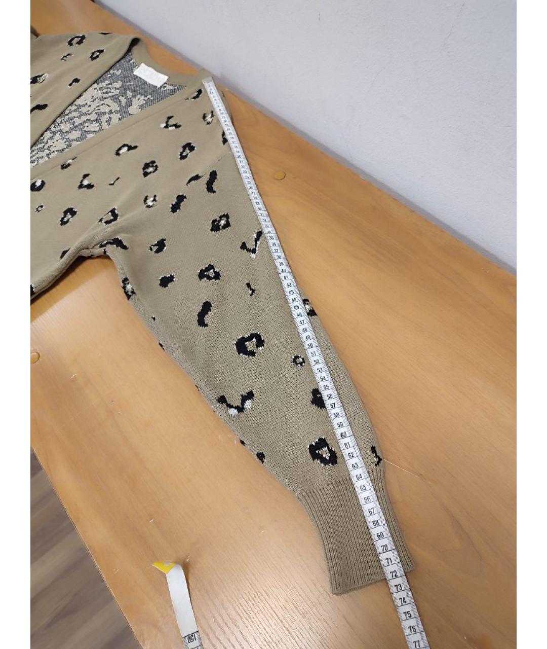 ESCADA Хаки хлопковый кардиган, фото 7