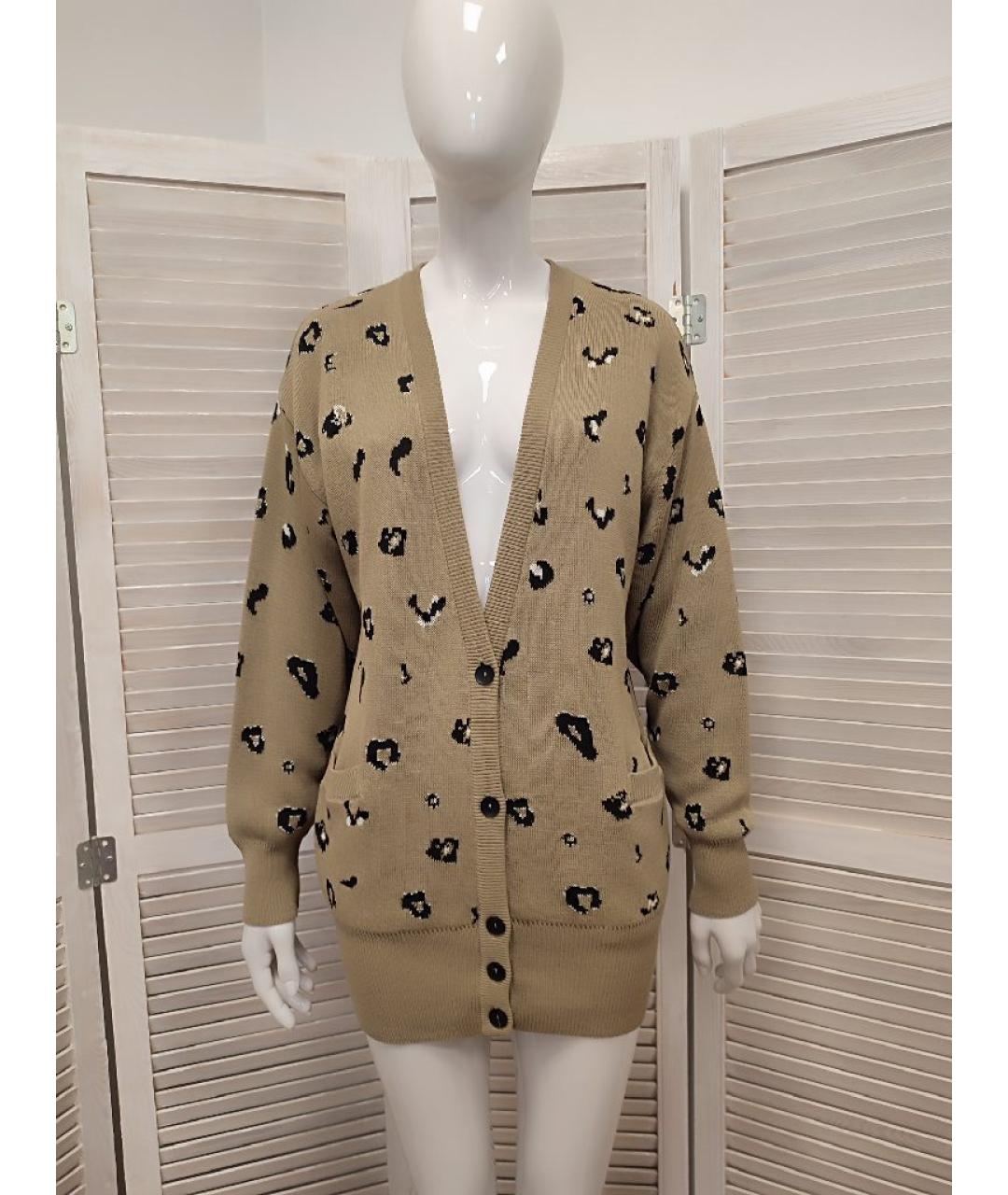 ESCADA Хаки хлопковый кардиган, фото 10