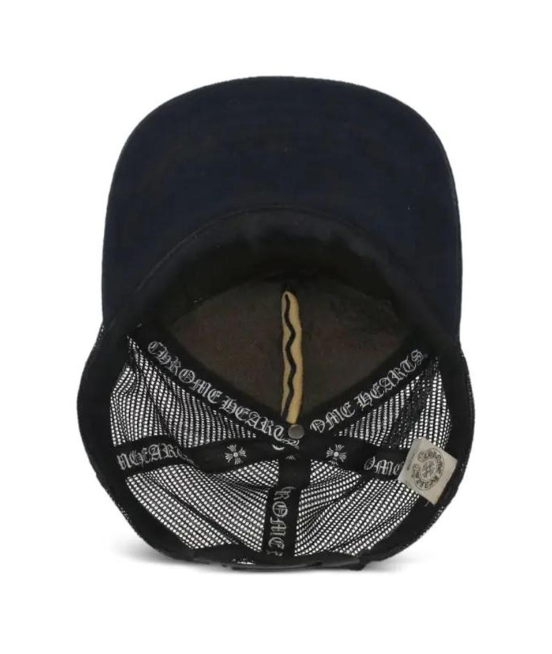 CHROME HEARTS Черная синтетическая кепка/бейсболка, фото 2