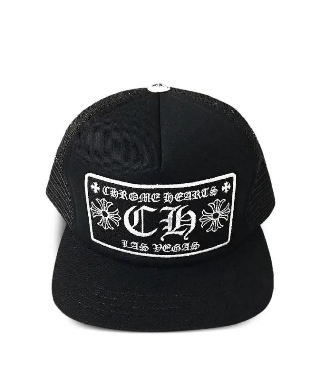 CHROME HEARTS Черная синтетическая кепка/бейсболка, фото 4