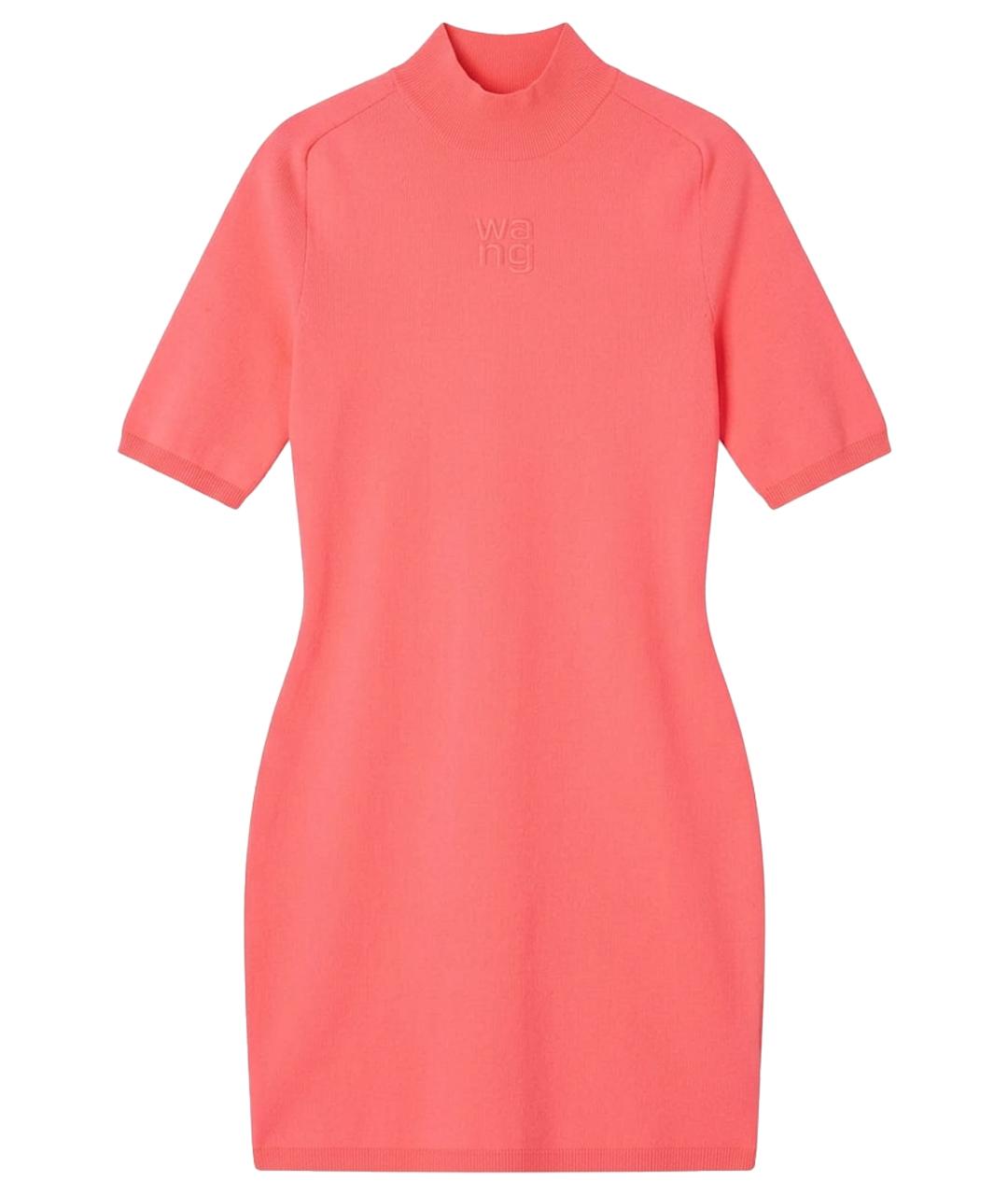 ALEXANDER WANG Розовое полиэстеровое повседневное платье, фото 1
