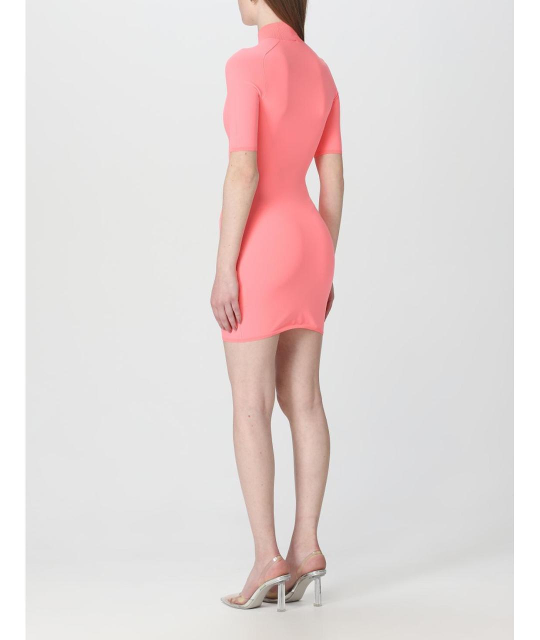 ALEXANDER WANG Розовое полиэстеровое повседневное платье, фото 3