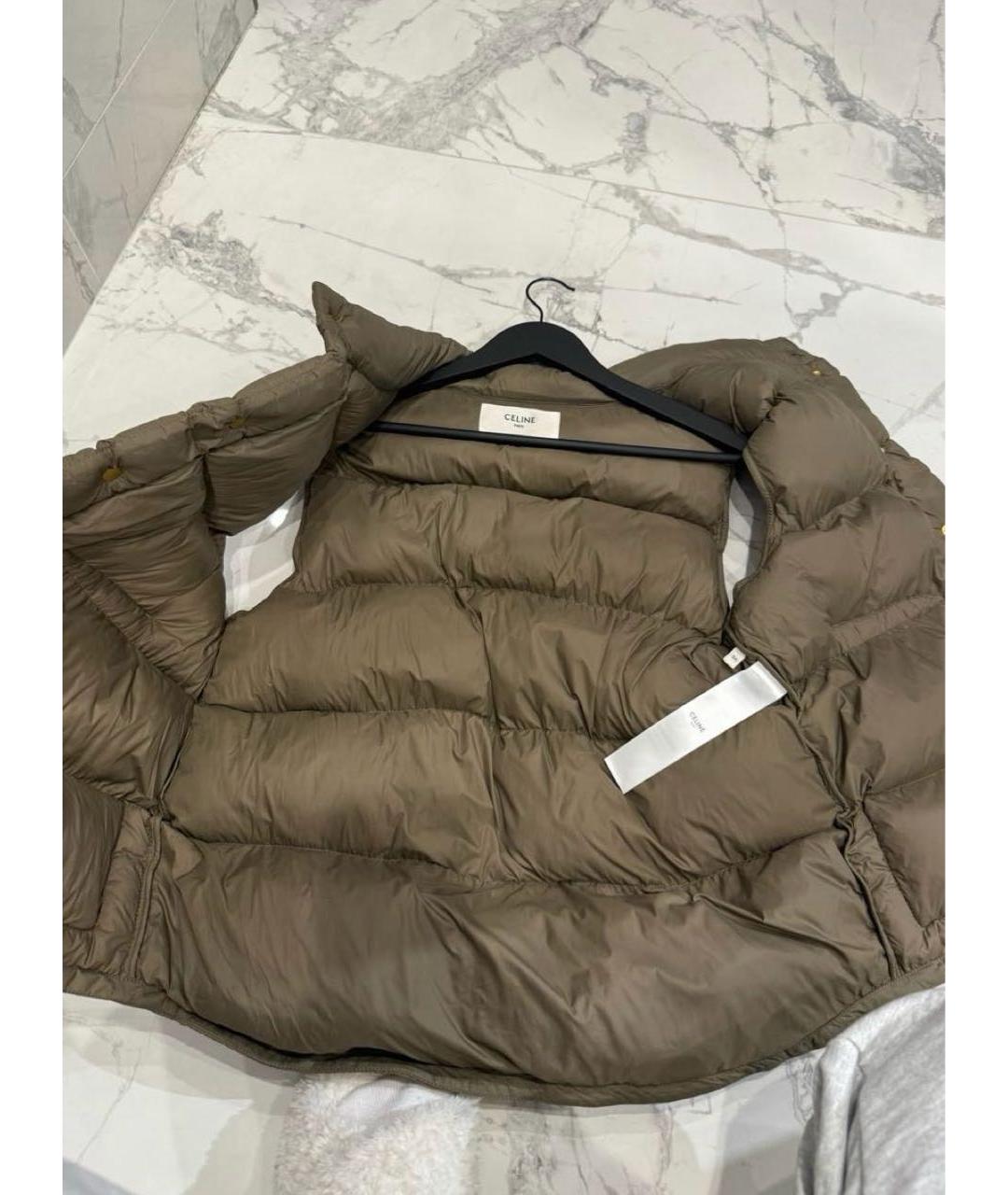 CELINE Хаки жилет, фото 3