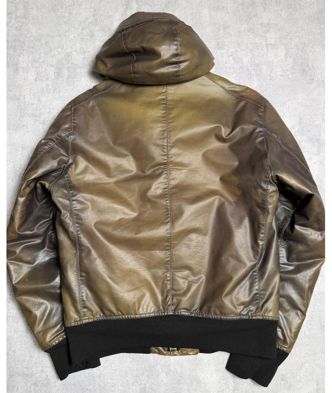 STONE ISLAND Хаки полиамидовая куртка, фото 7