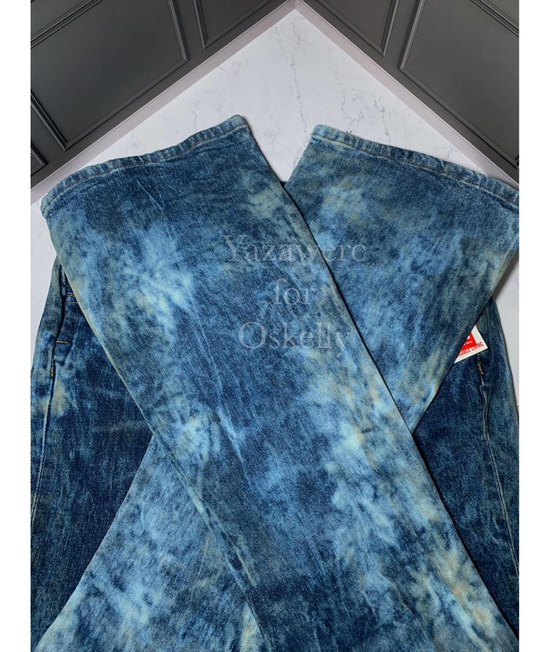 DIESEL Синий хлопко-эластановый костюм с брюками, фото 8