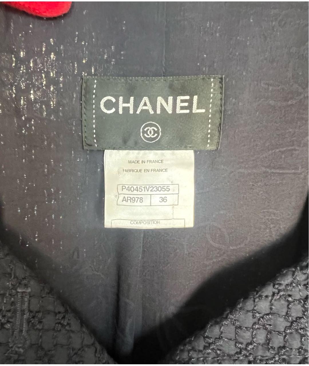 CHANEL Темно-синее повседневное платье, фото 7