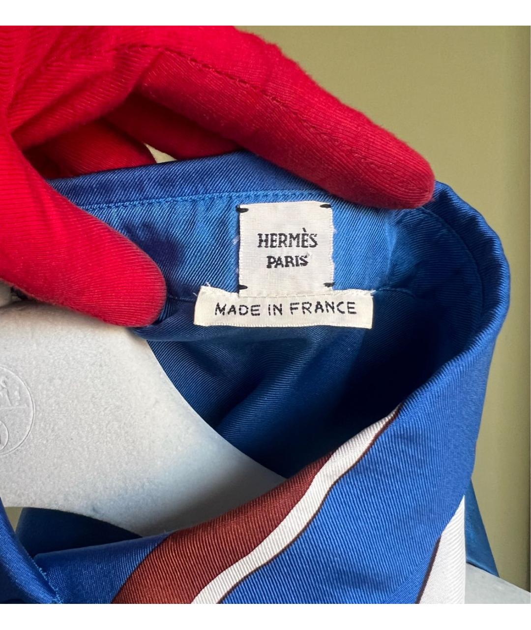 HERMES Шелковый костюм с юбками, фото 6