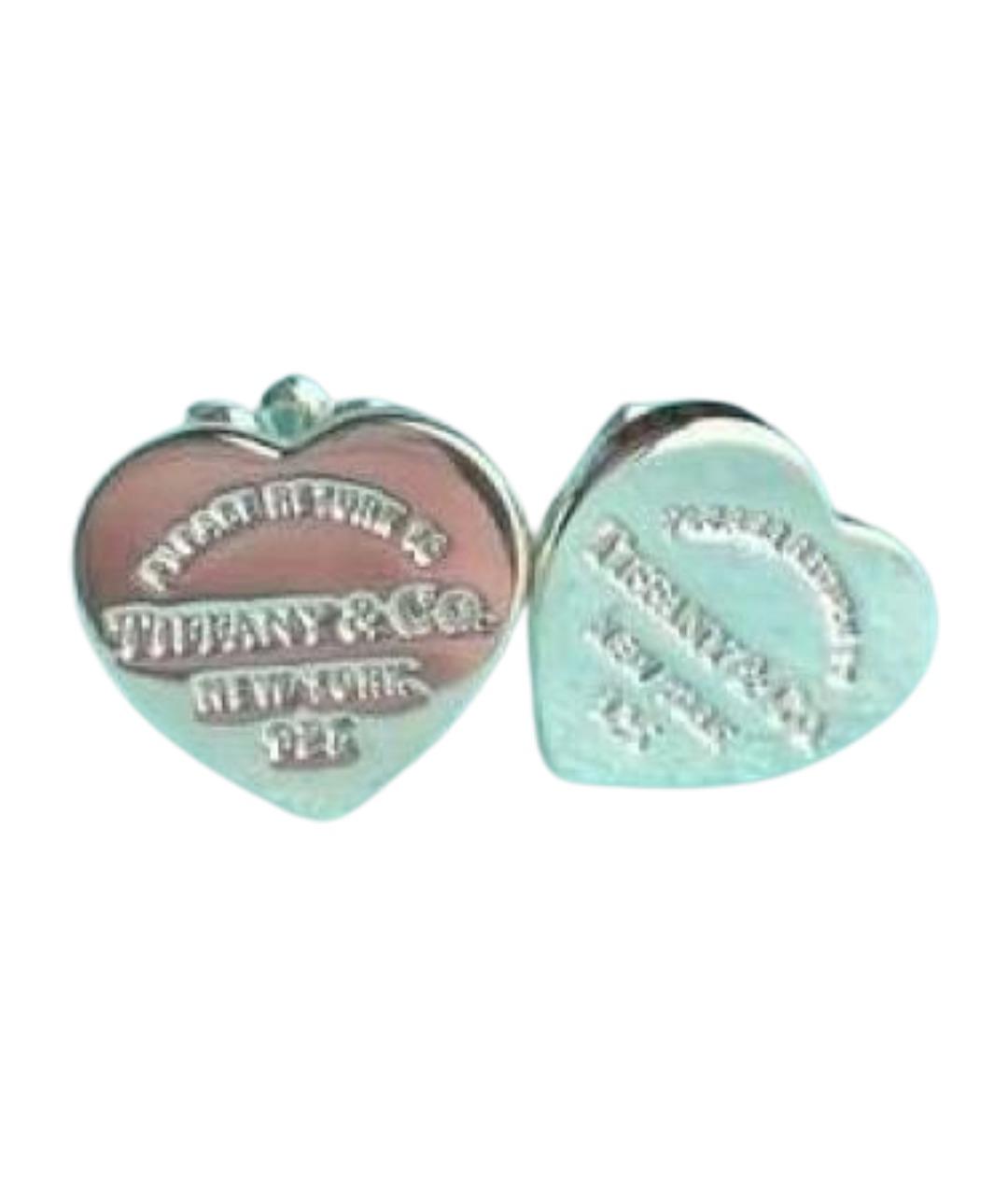 TIFFANY&CO Серебряные серебряные серьги, фото 1