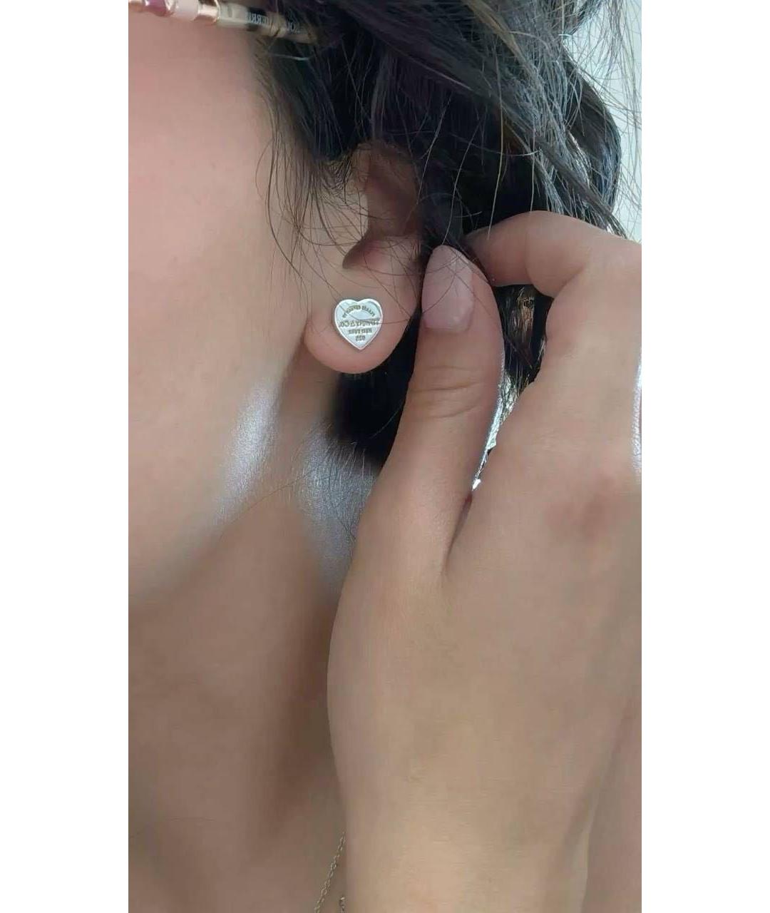 TIFFANY&CO Серебряные серебряные серьги, фото 8