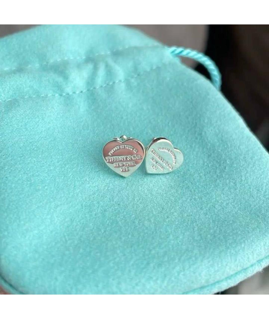 TIFFANY&CO Серебряные серебряные серьги, фото 9