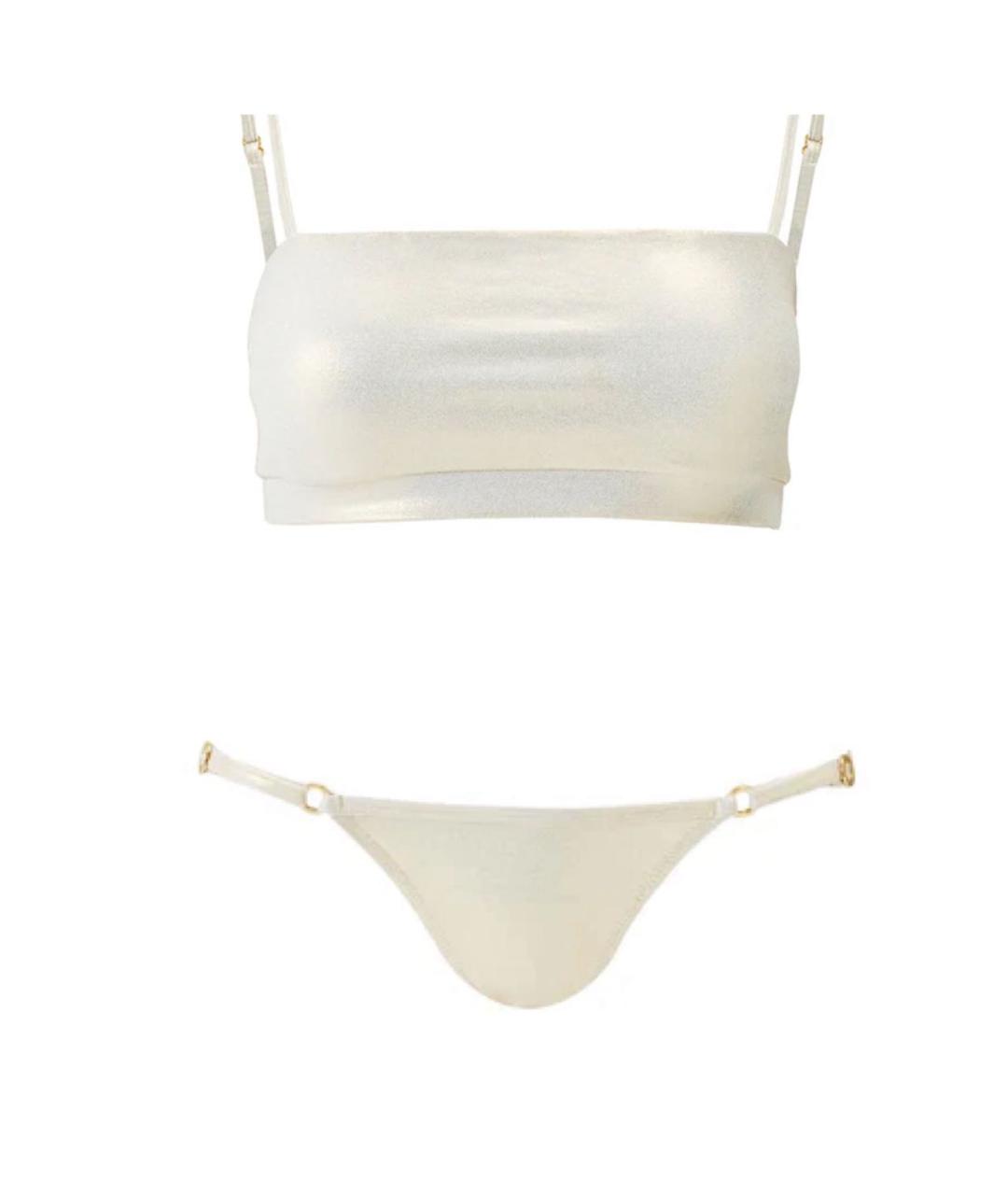 Melissa Золотой полиэстеровый купальник, фото 5