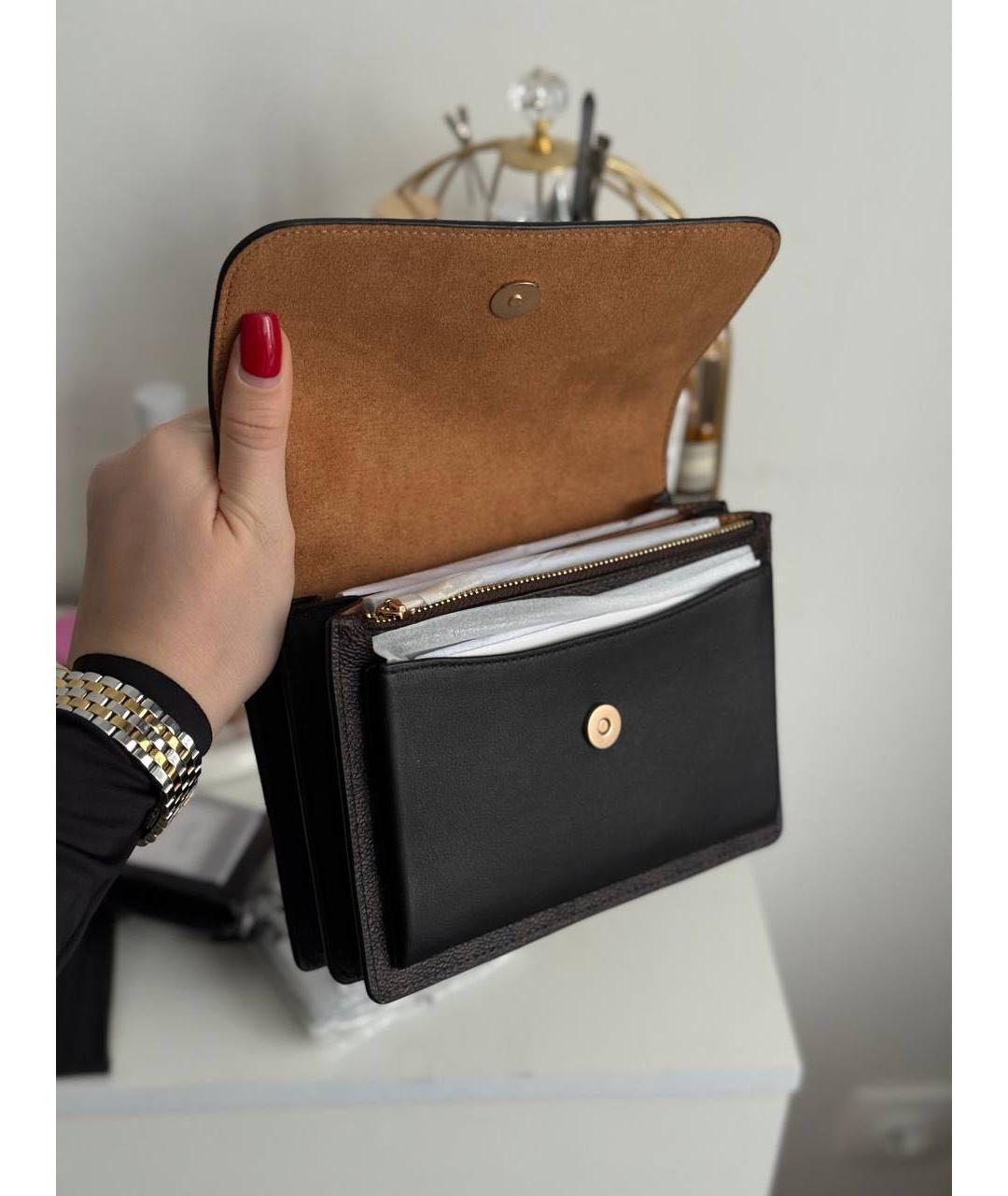 COACH Коричневая сумка через плечо, фото 4