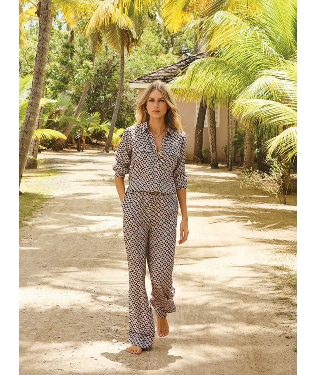 Melissa Коричневый вискозный комбинезон, фото 3