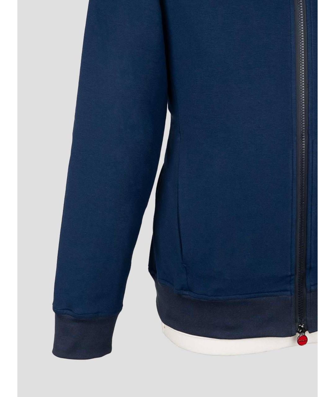 KITON Темно-синий кардиган, фото 4