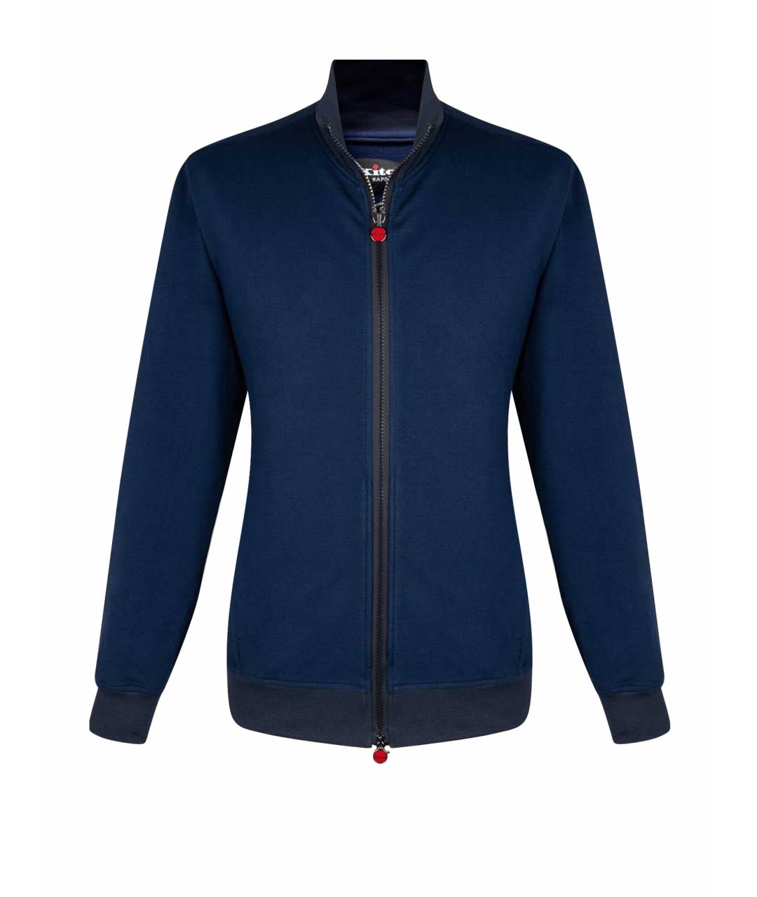 KITON Темно-синий кардиган, фото 1