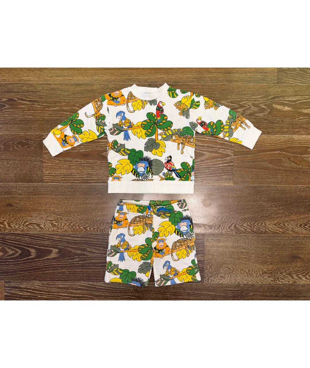 STELLA MCCARTNEY KIDS Белый хлопковый комплект, фото 7