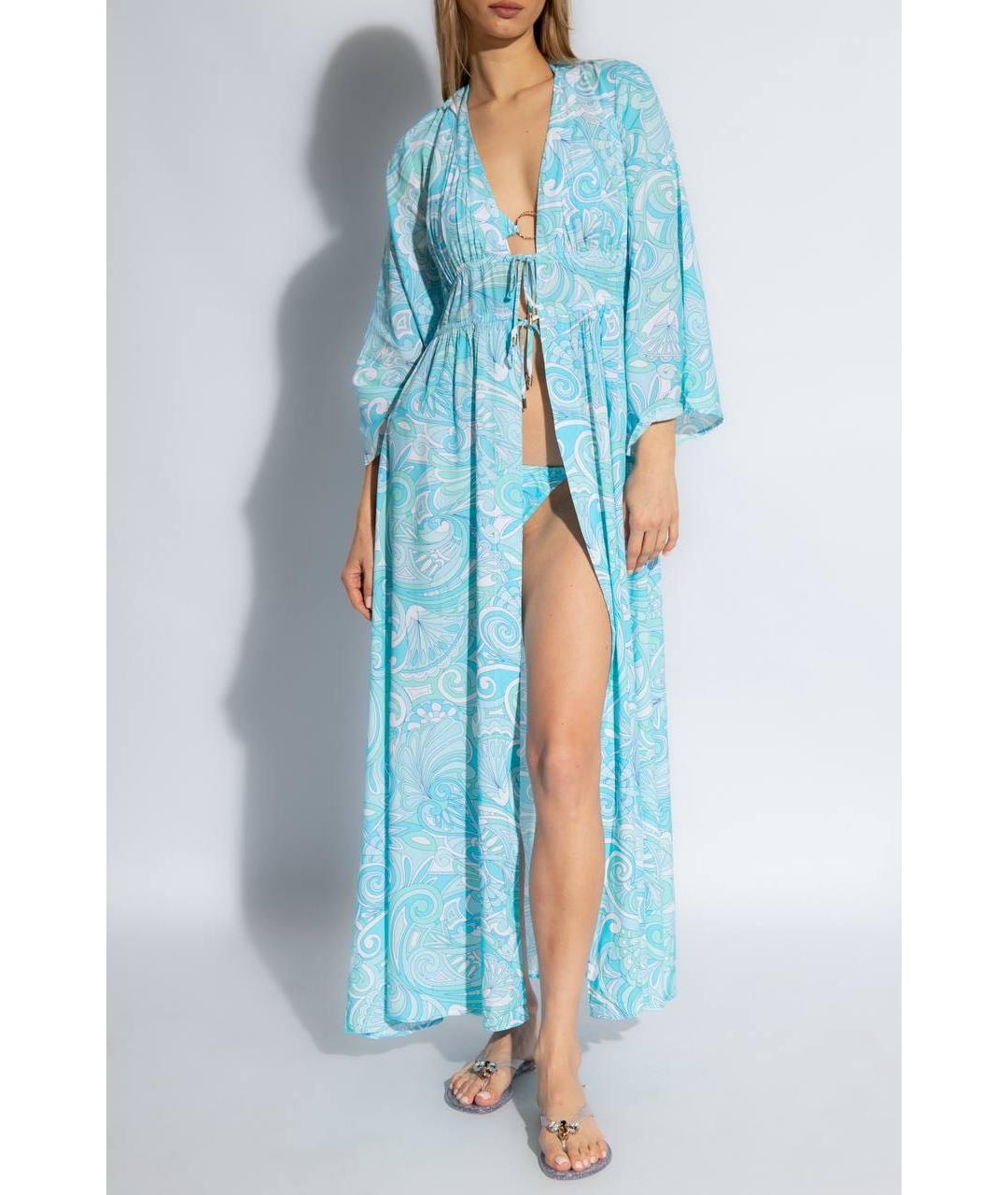 Melissa Бирюзовая хлопковая туника, фото 3