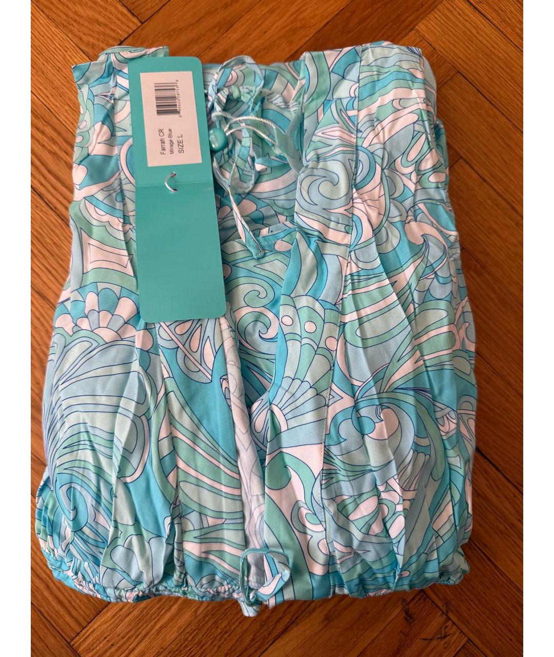 Melissa Бирюзовая хлопковая туника, фото 2