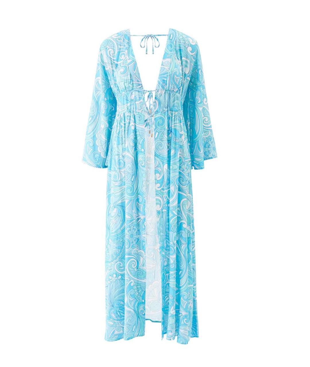 Melissa Бирюзовая хлопковая туника, фото 5