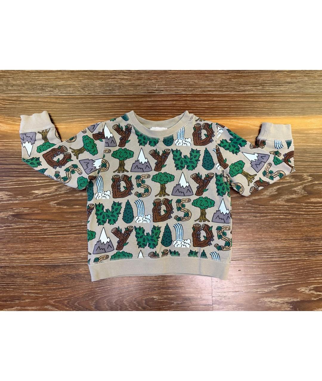 STELLA MCCARTNEY KIDS Серый хлопковый комплект, фото 2