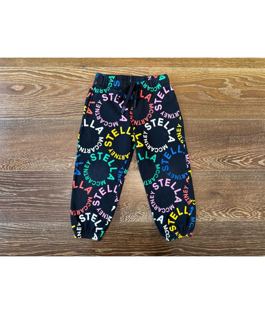 STELLA MCCARTNEY KIDS Черный хлопковый комплект, фото 5