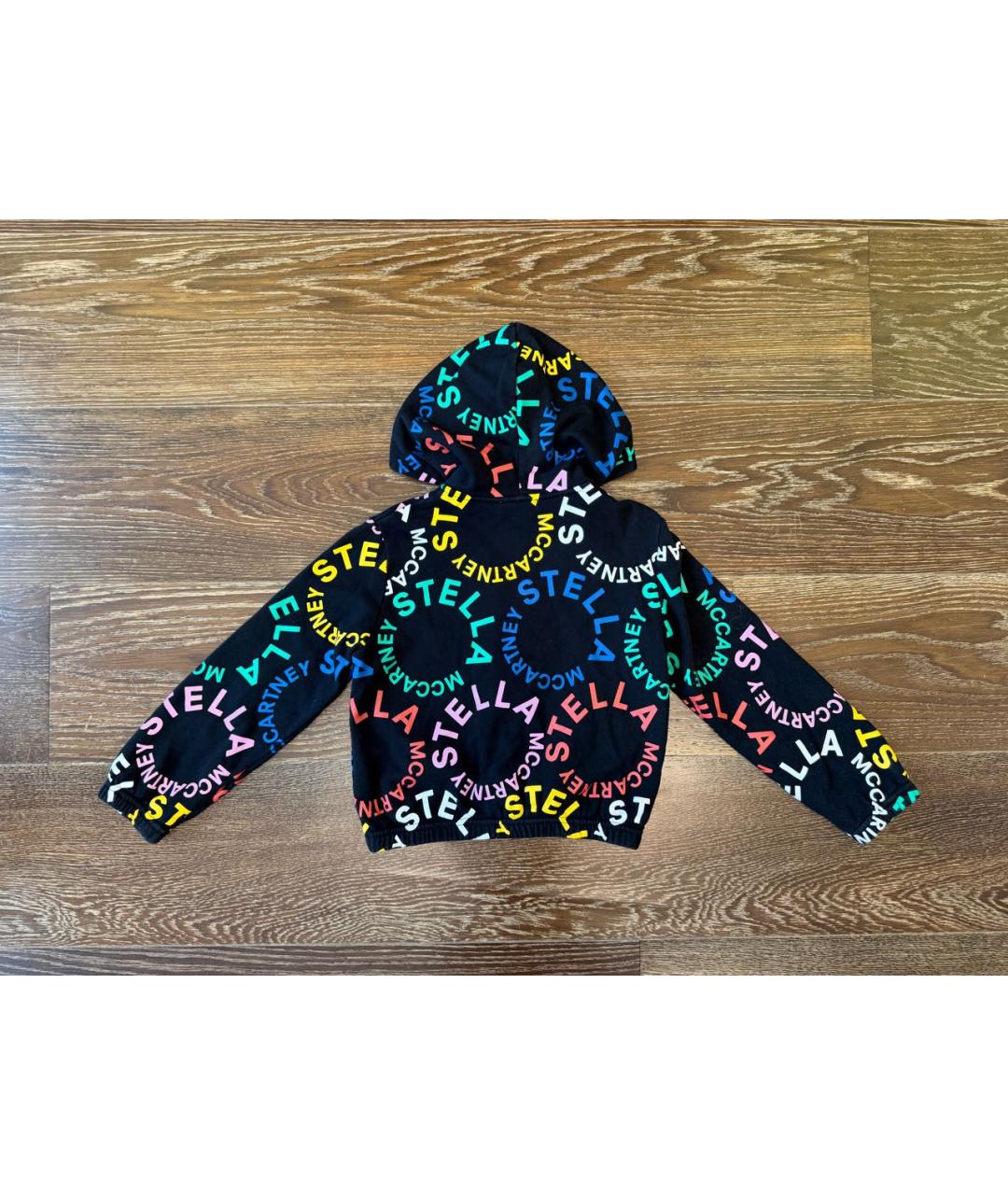 STELLA MCCARTNEY KIDS Черный хлопковый комплект, фото 4