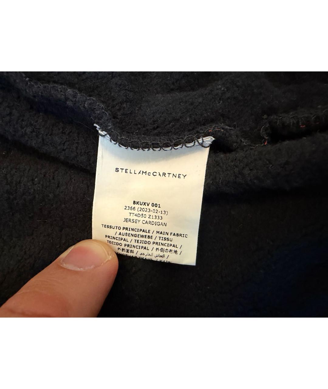 STELLA MCCARTNEY KIDS Черный хлопковый комплект, фото 7