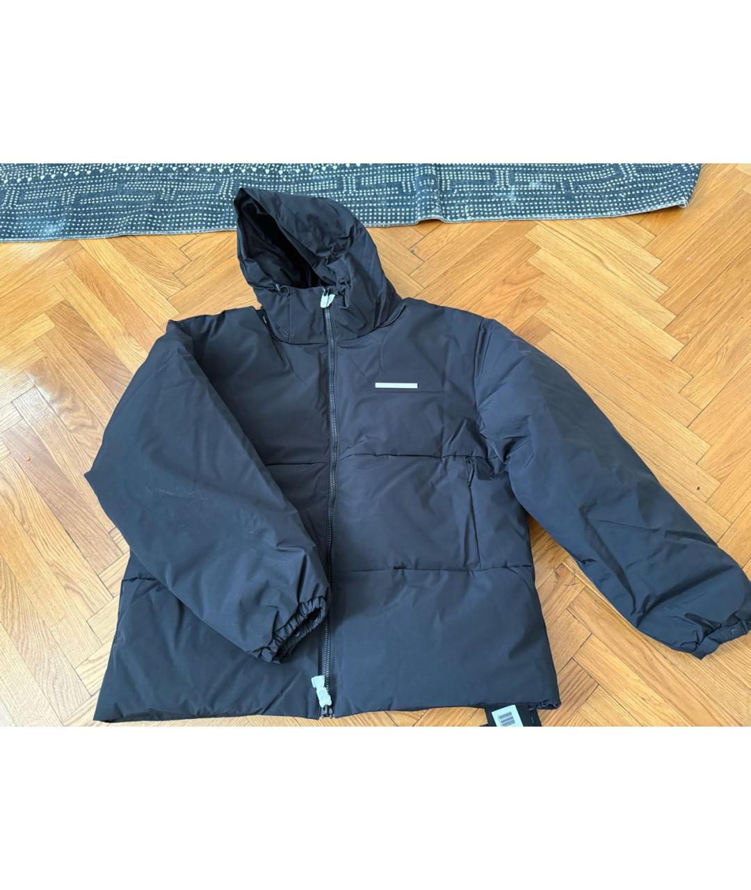 HELIOT EMIL Черный полиэстеровый пуховик, фото 2