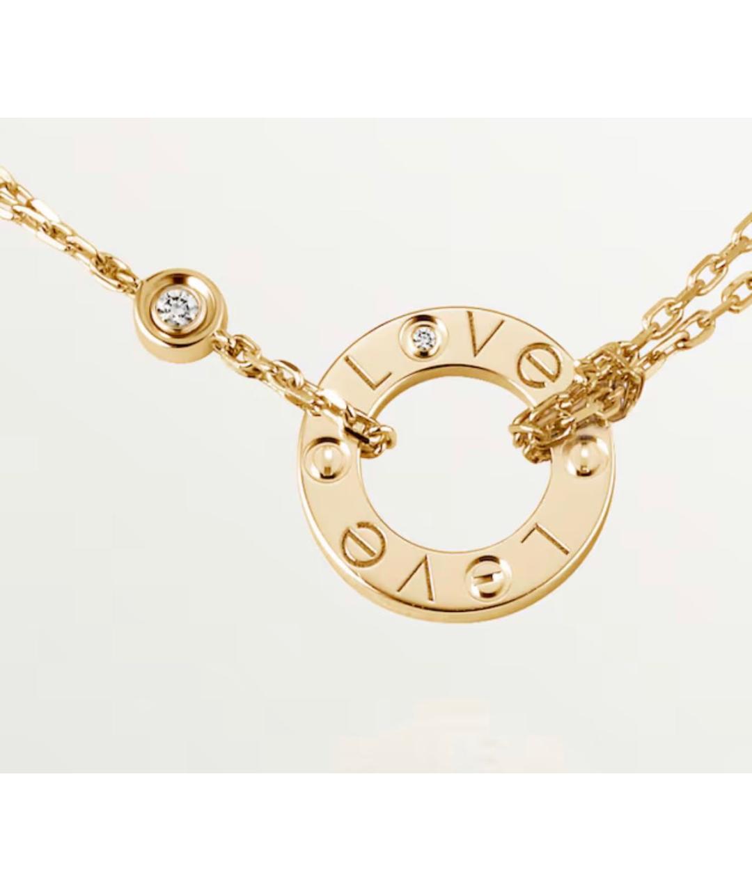 CARTIER Золотое колье из желтого золота, фото 3