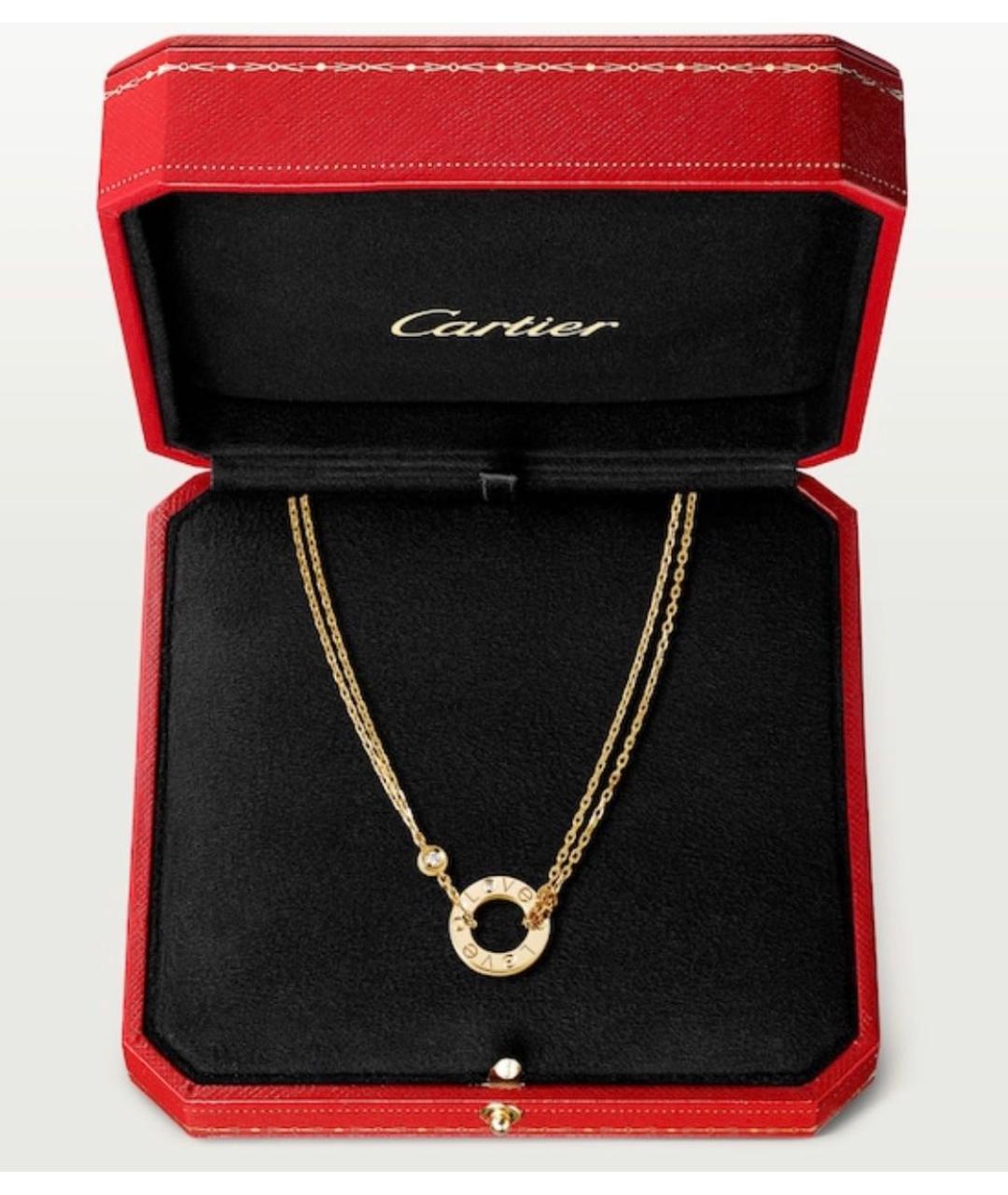 CARTIER Золотое колье из желтого золота, фото 7